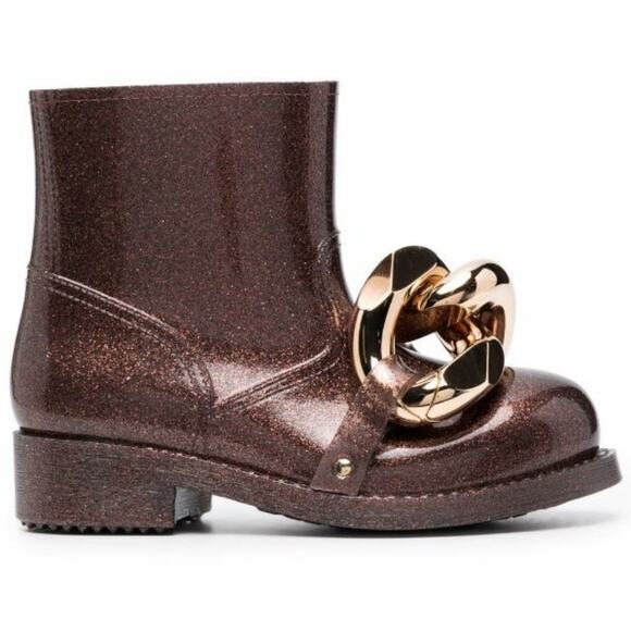 JW Anderson Copper Chain rain boots size 7 - Picture 2 of 11